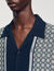 Short-sleeved patterned shirt