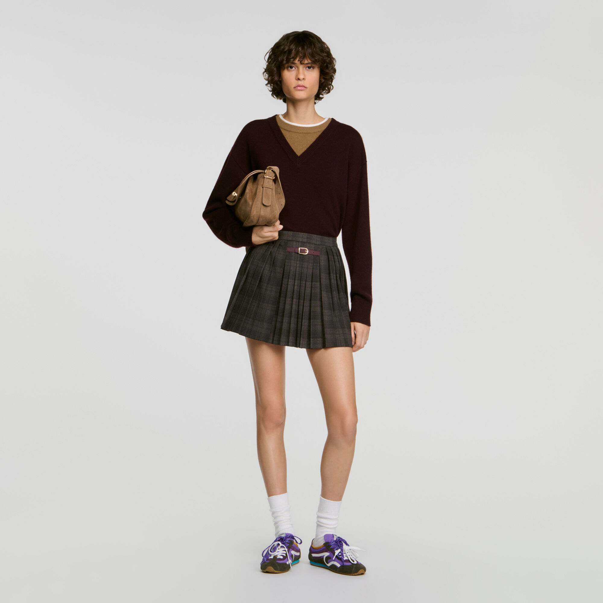 LE MAMBO suede bag - Women | Sandro