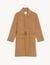 Double-faced wool coat