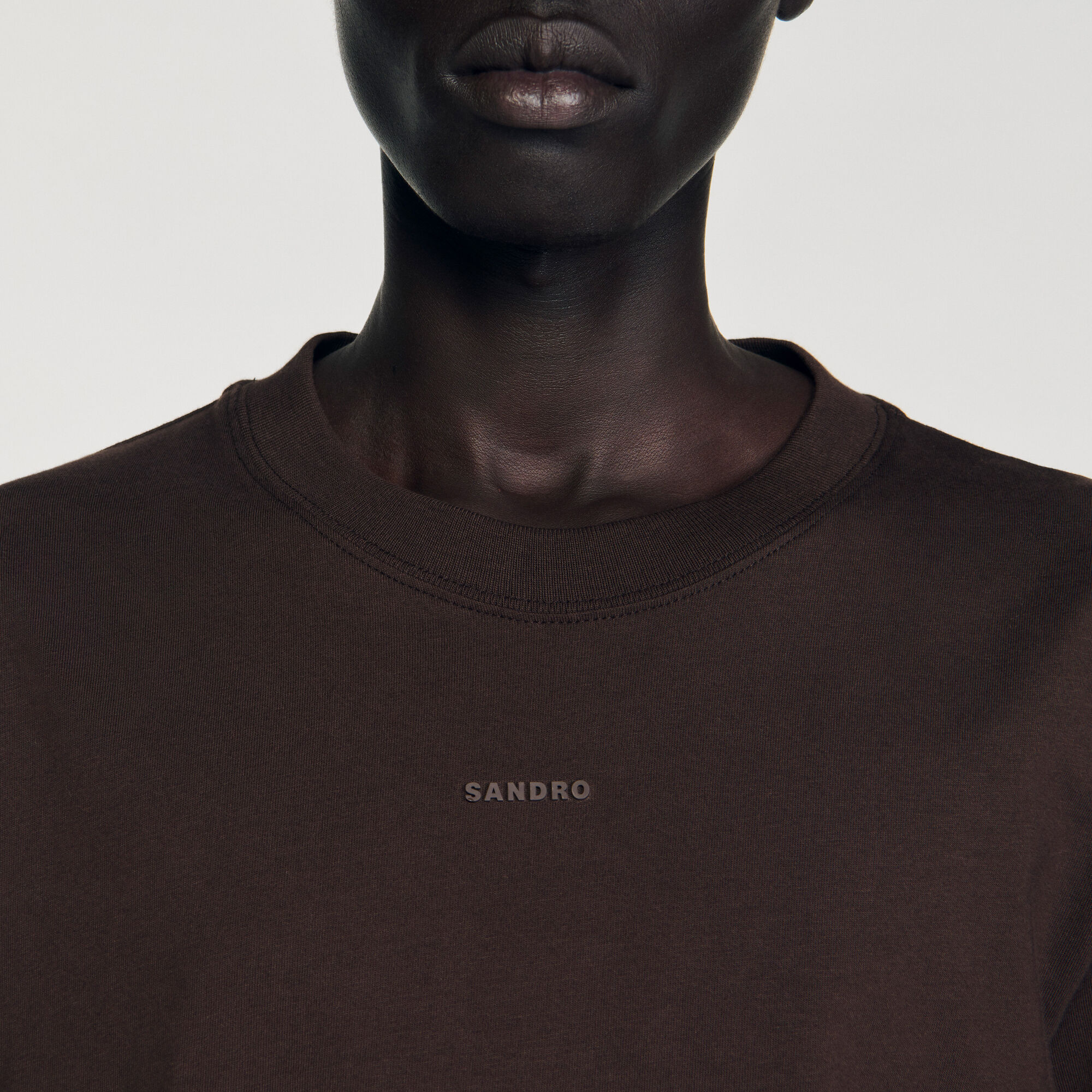 Cotton T-shirt with logo