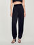 Satin trousers with embellished detail