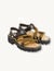 Notched rope sandals
