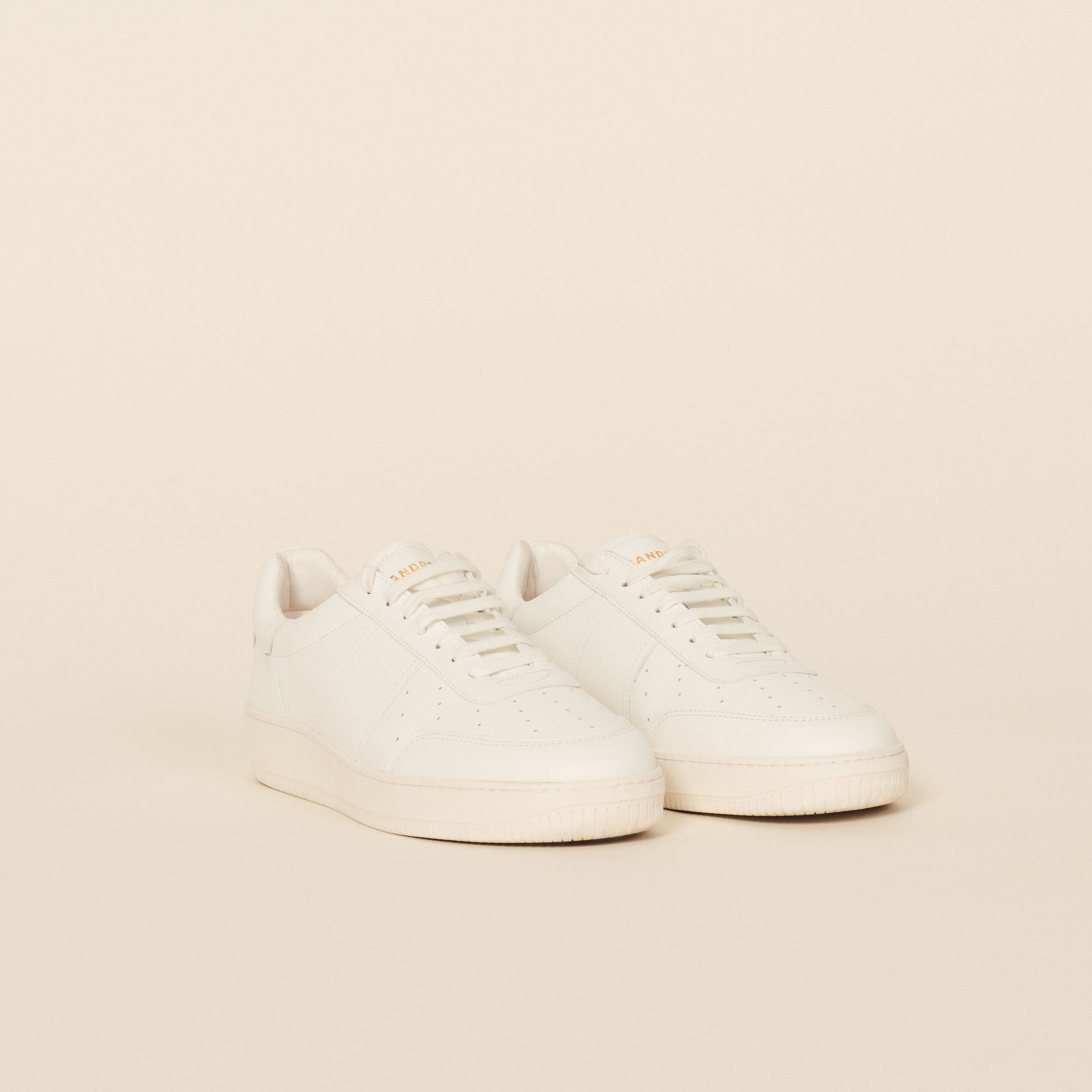 Leather trainers
