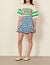 Short tweed skirt