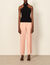 Backless crossover top