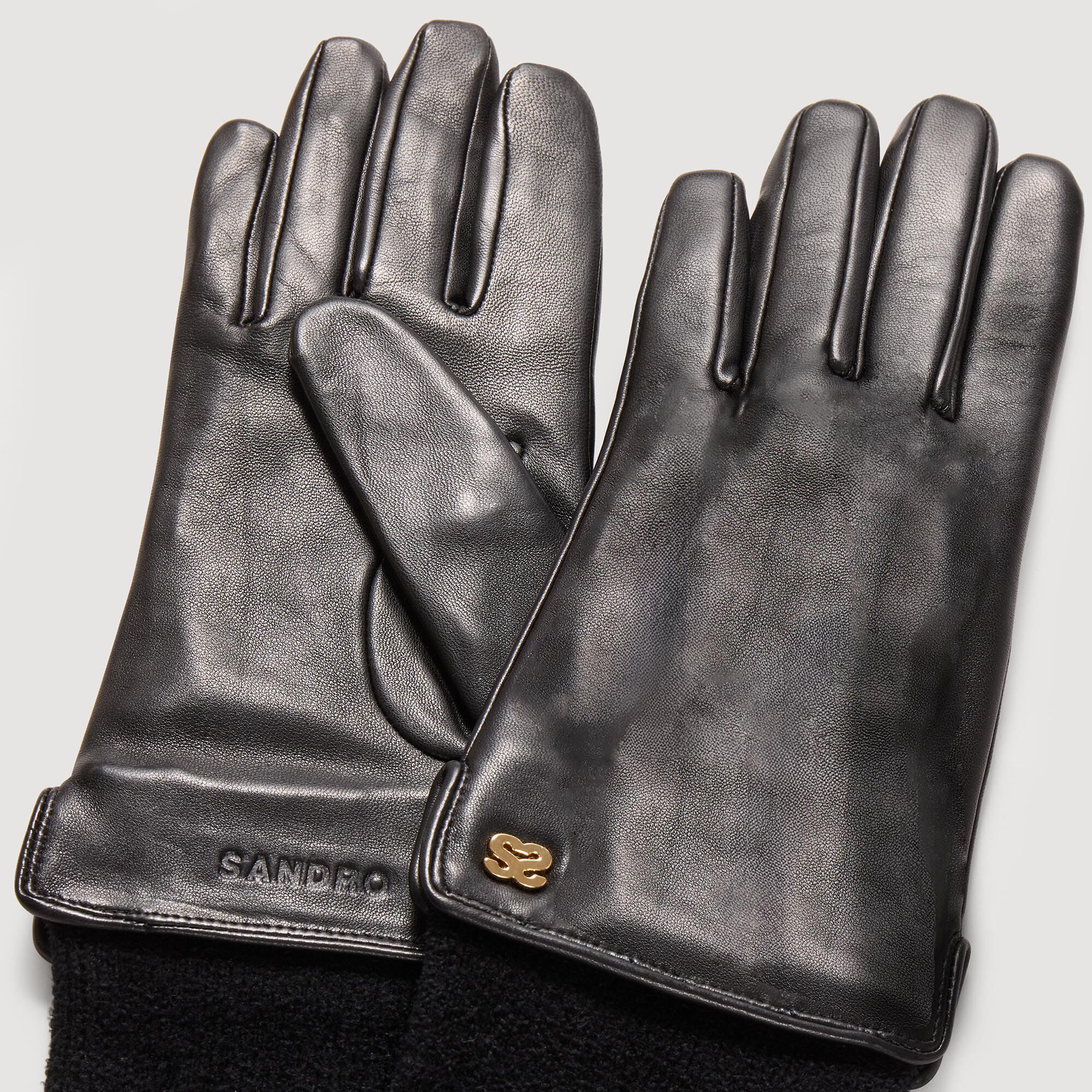 Dual-material gloves