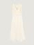 Pleated maxi dress