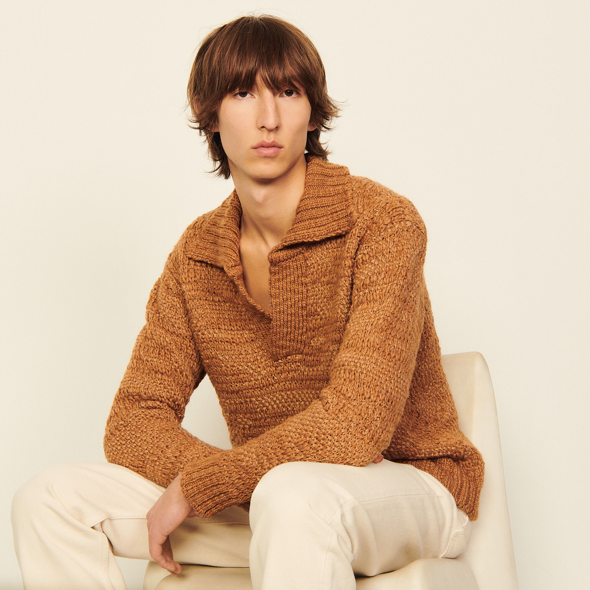Sandro polo style sweater 2025