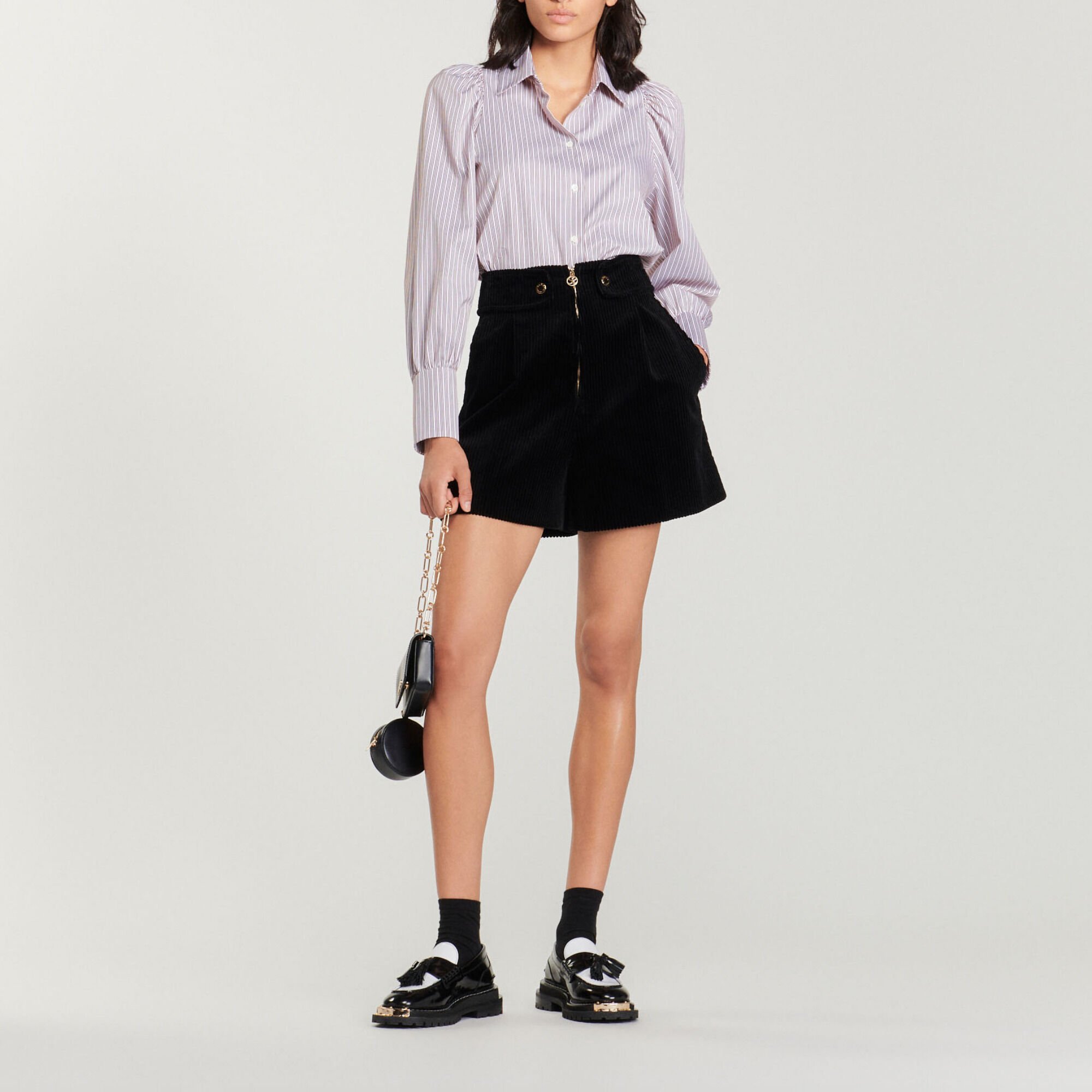 Striped shirt with full sleeves