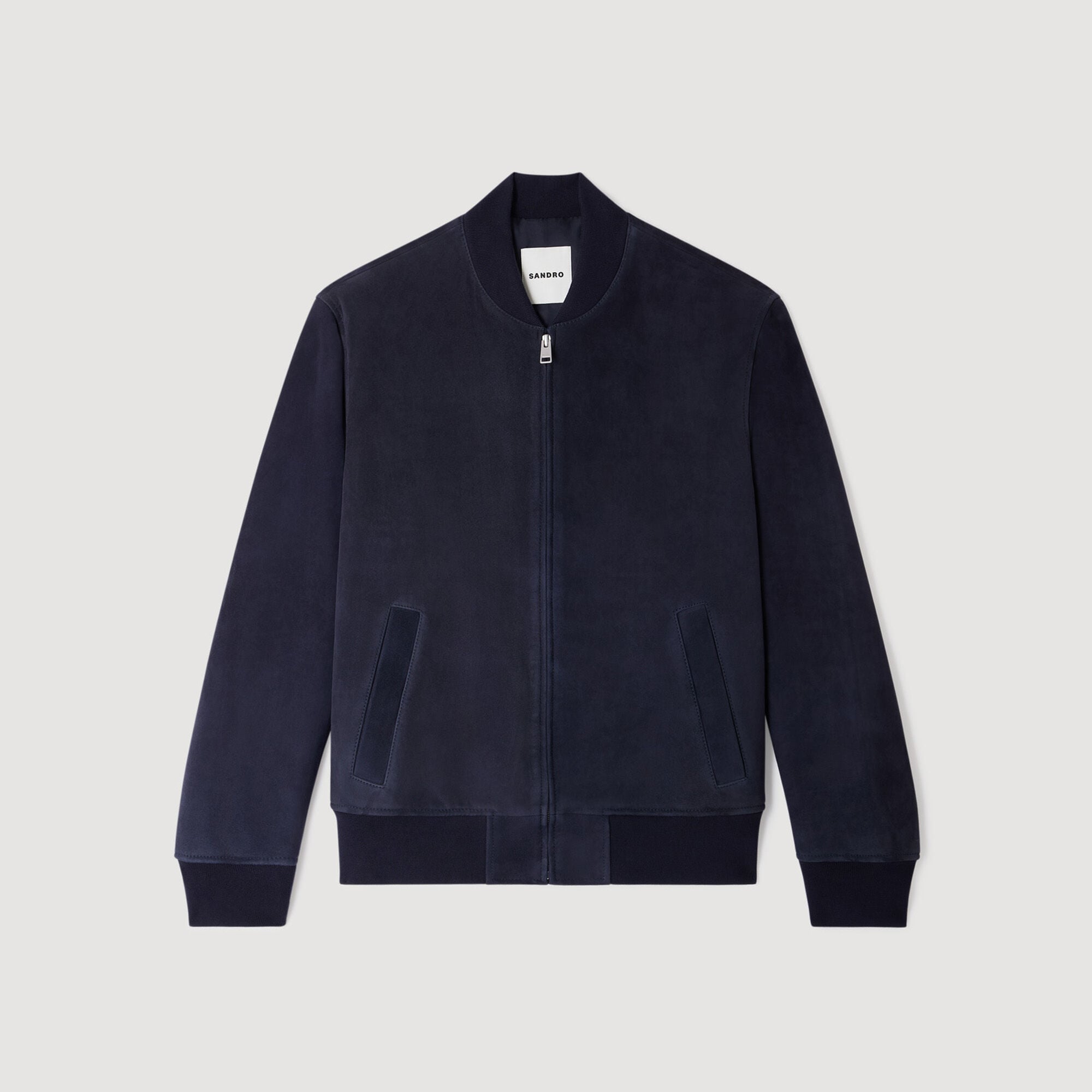 Suede zip-up jacket - Men | Sandro