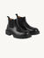 Leather ankle boots