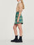 Short wraparound skirt