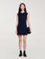 Short dress with buttons