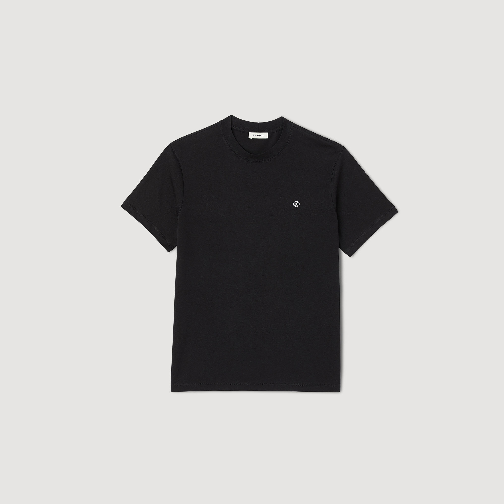 T-shirt with Square Cross patch