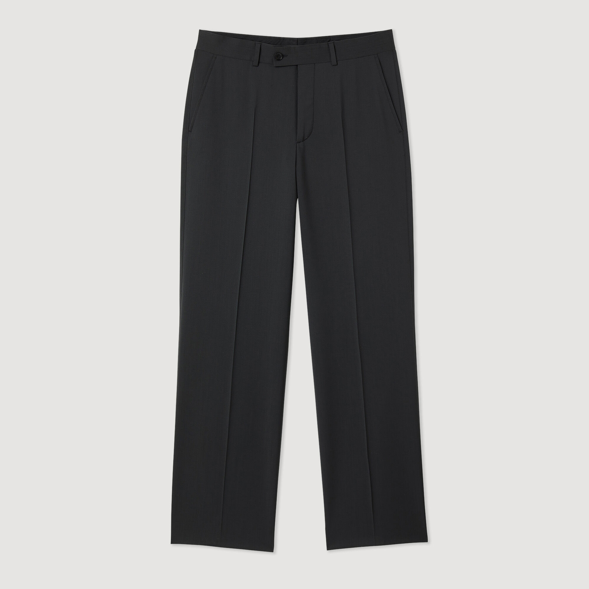 Wide-leg suit trousers