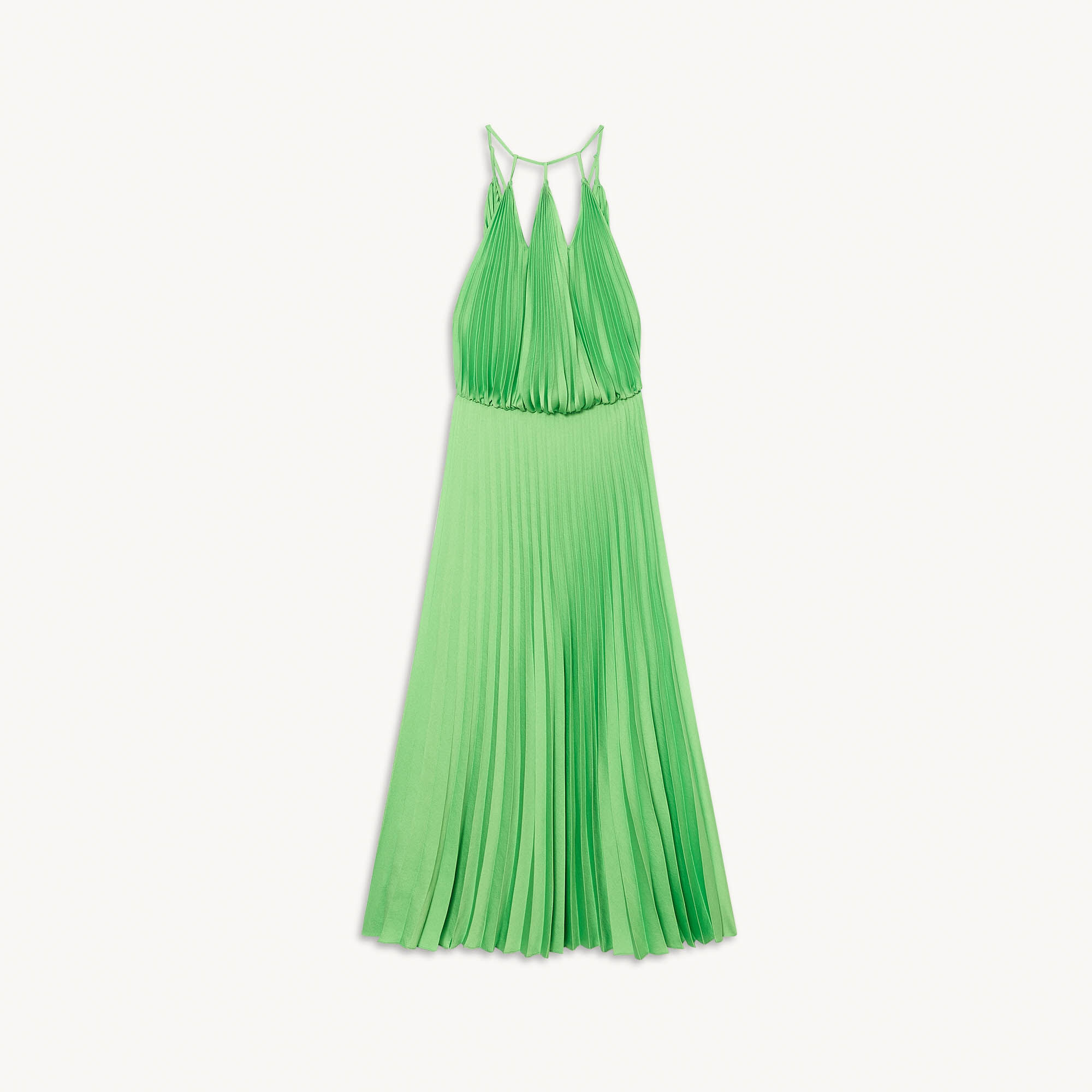 Long pleated dress