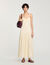 Pleated maxi dress