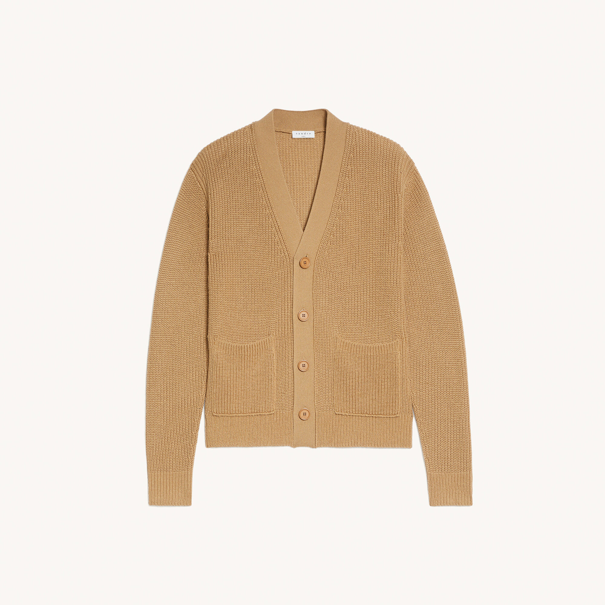 Wool cardigan