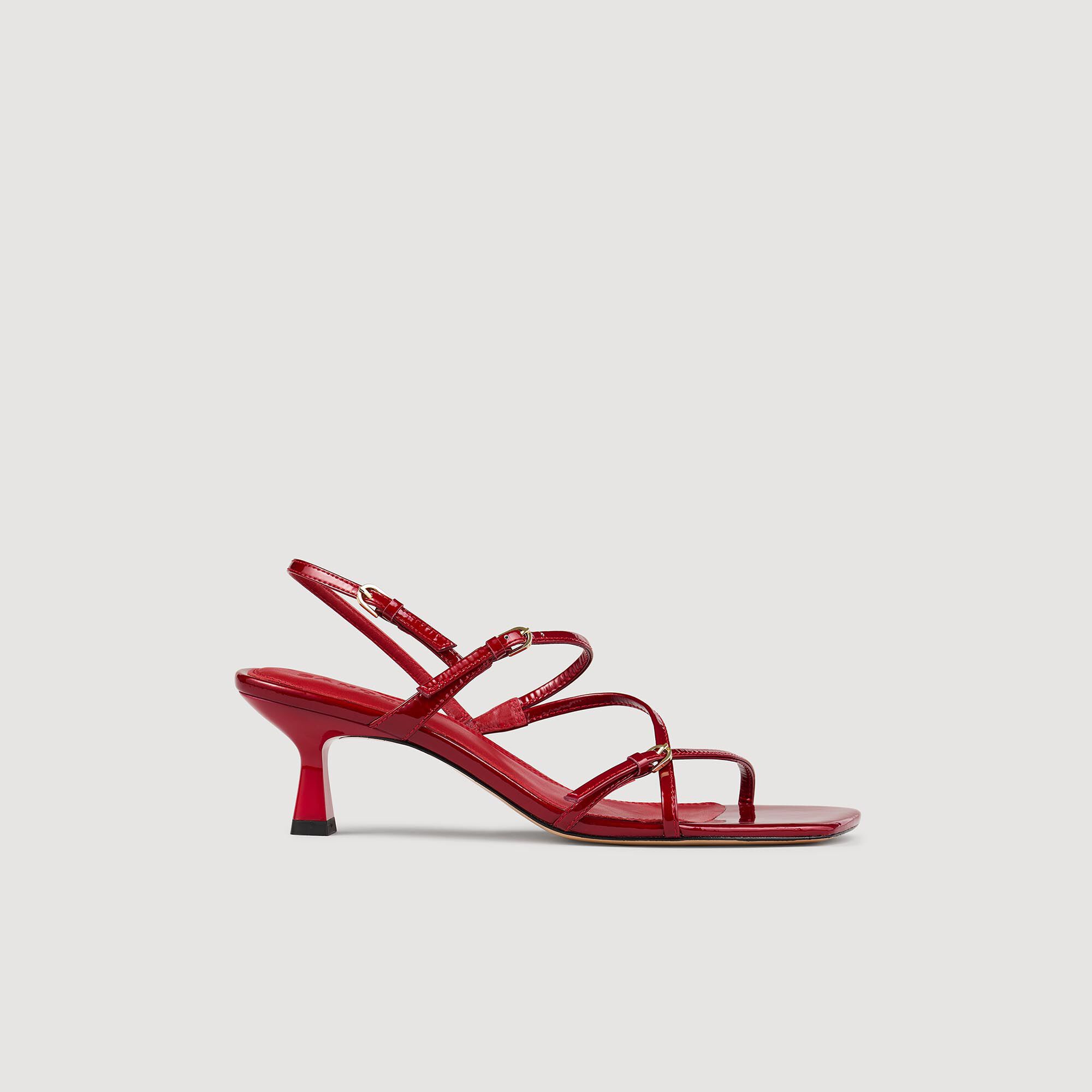 Thin strap sandal best sale
