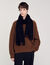 Wool and cashmere scarf