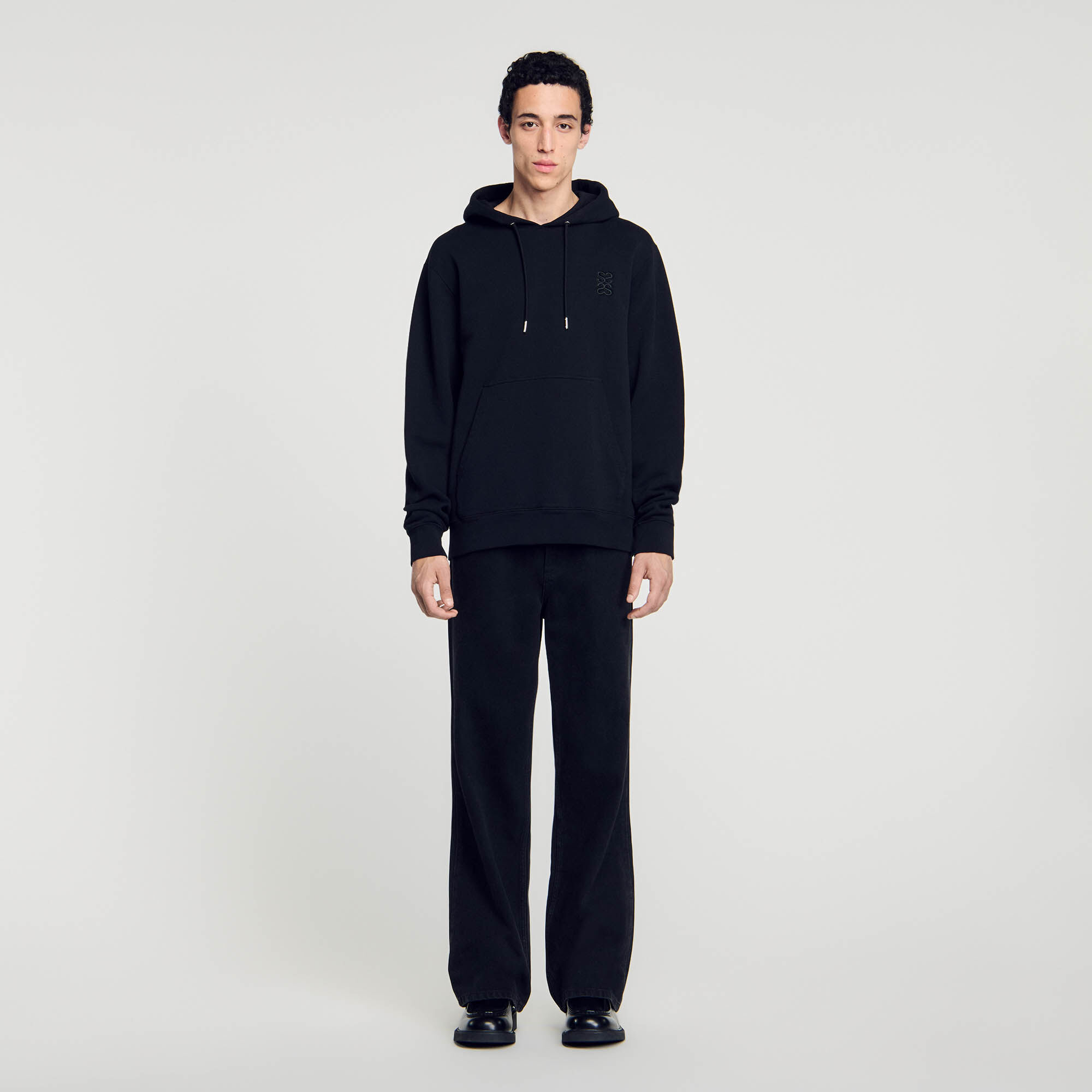 Sandro grey hoodie deals