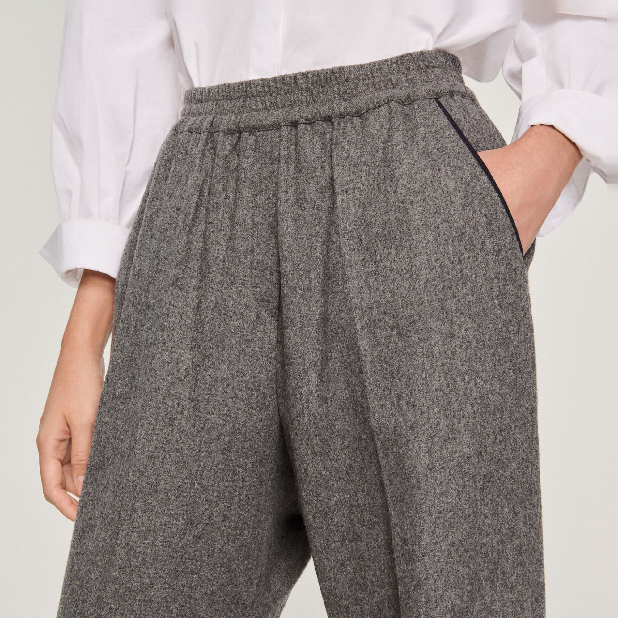 Elasticated trousers