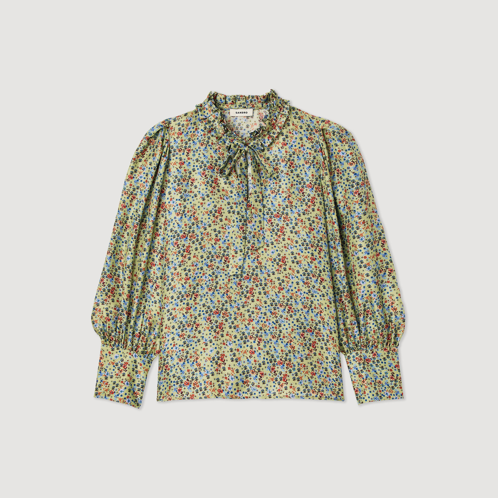 Flowing blouse with Liberty Flower print