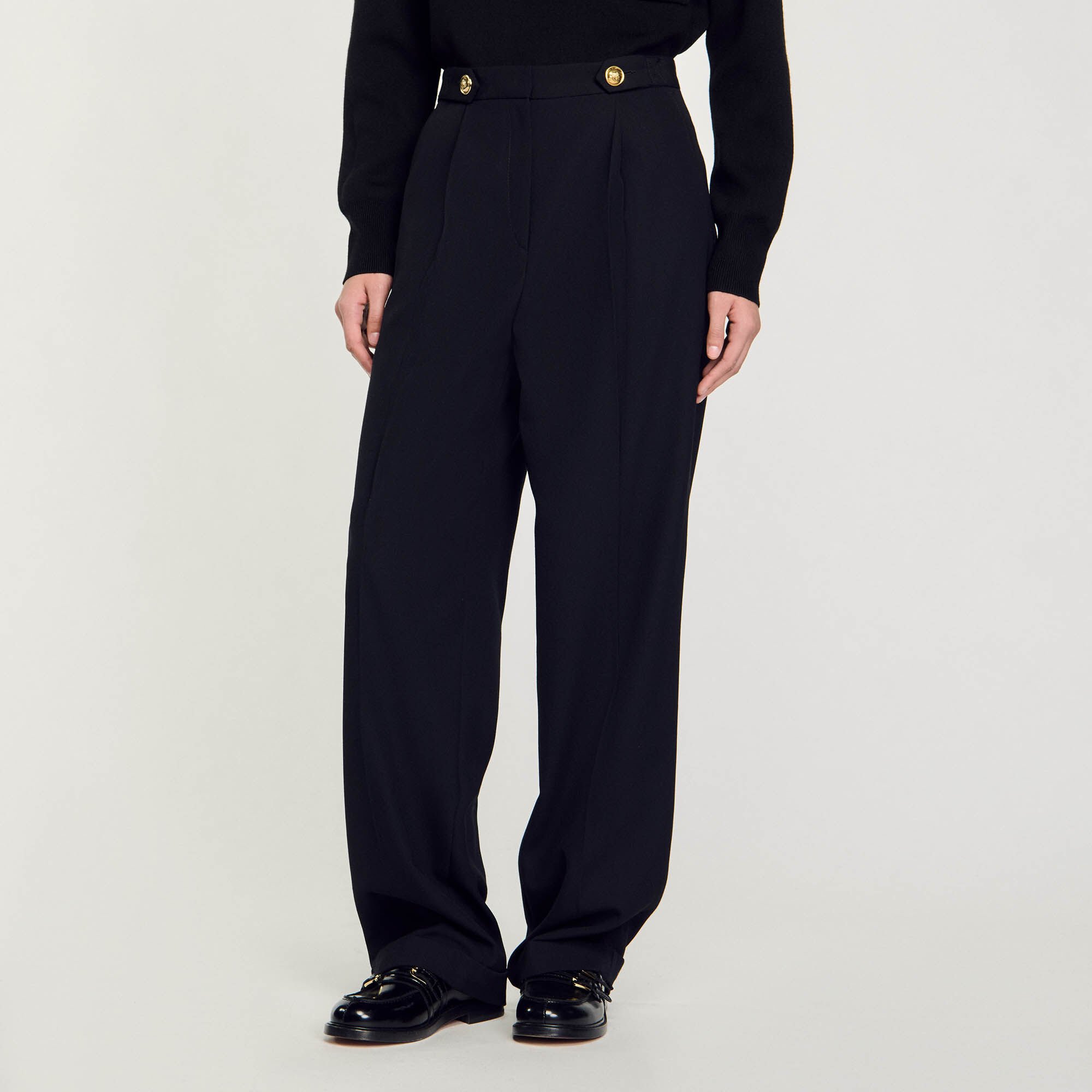 Straight-leg trousers