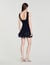 Short knit dress with studs