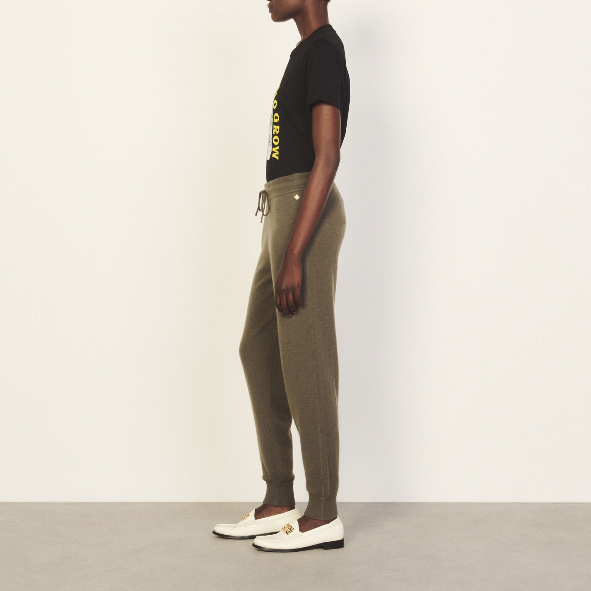 Cashmere jogging bottoms