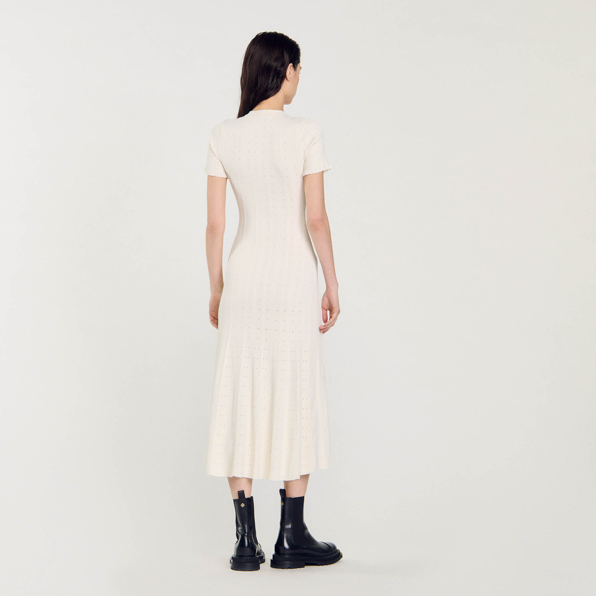 Knit maxi dress
