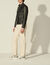 Leather biker jacket