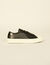 Low-top leather trainers