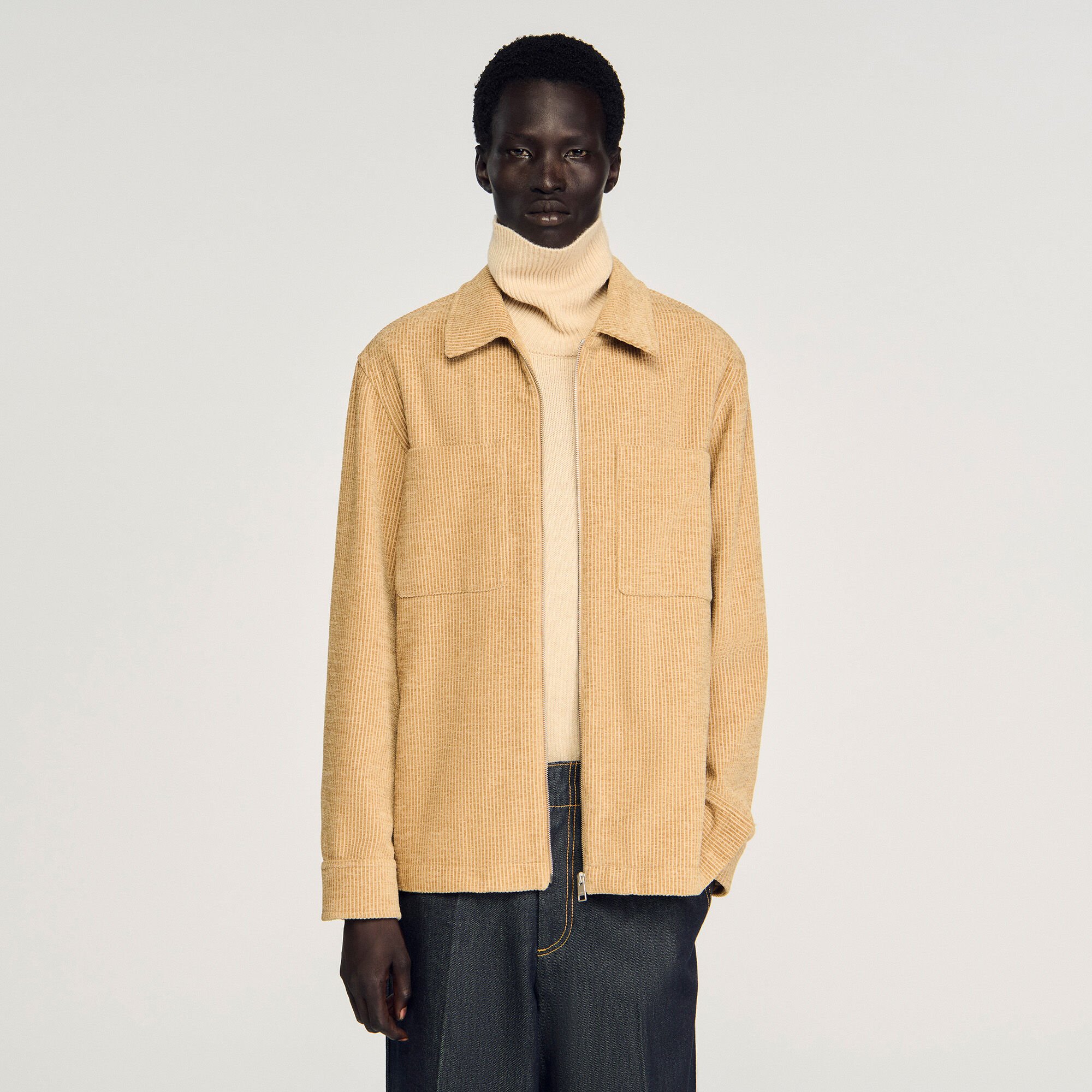 Corduroy overshirt