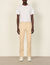 Slim-fit cotton jeans