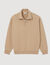 Oversized trucker-style sweatshirt
