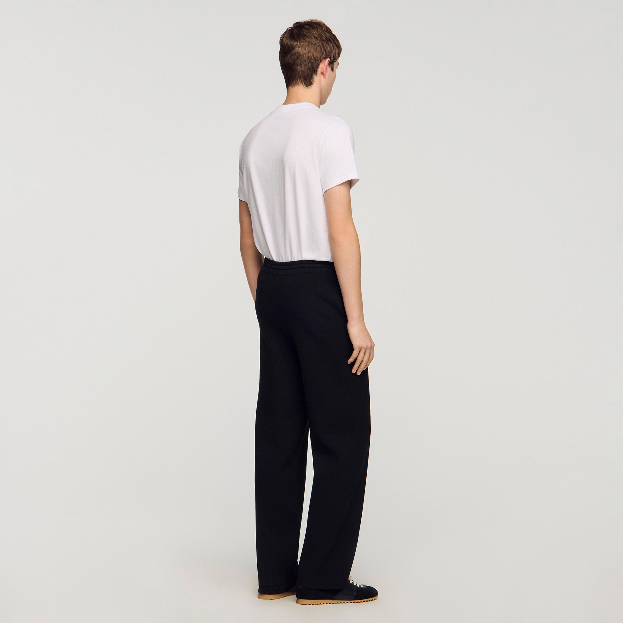 Knit jogging bottoms