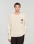 Wool jumper with flower detail