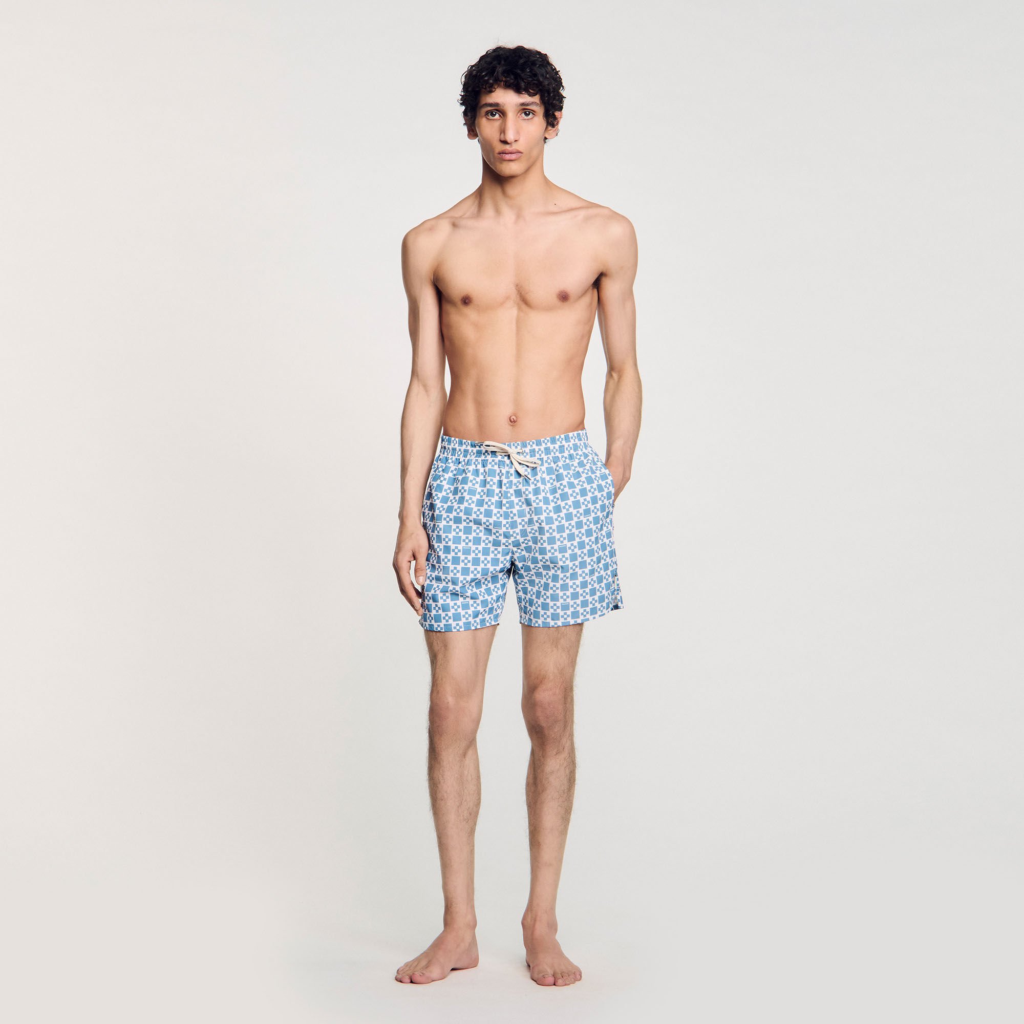 Square Cross swim shorts