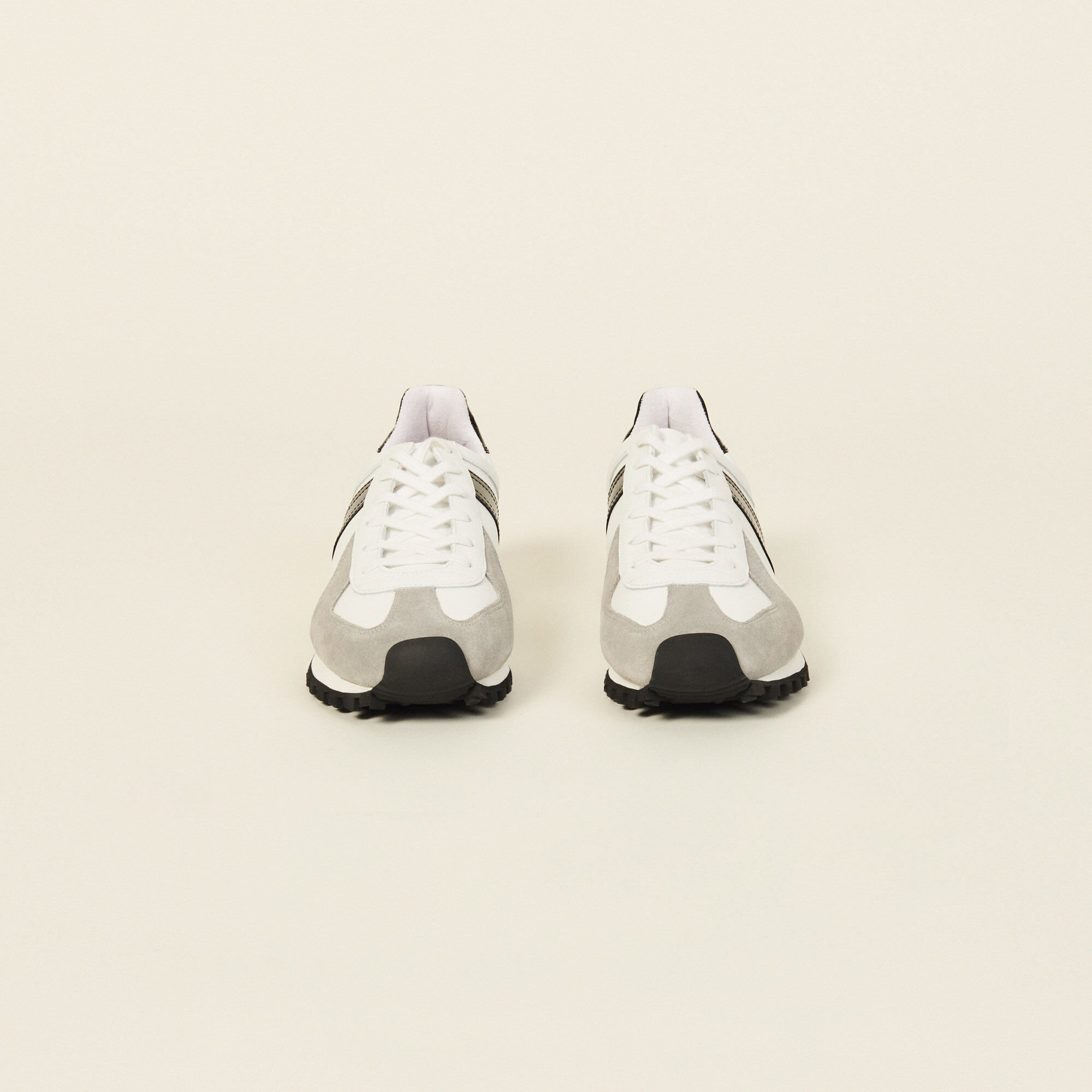 Leather trainers