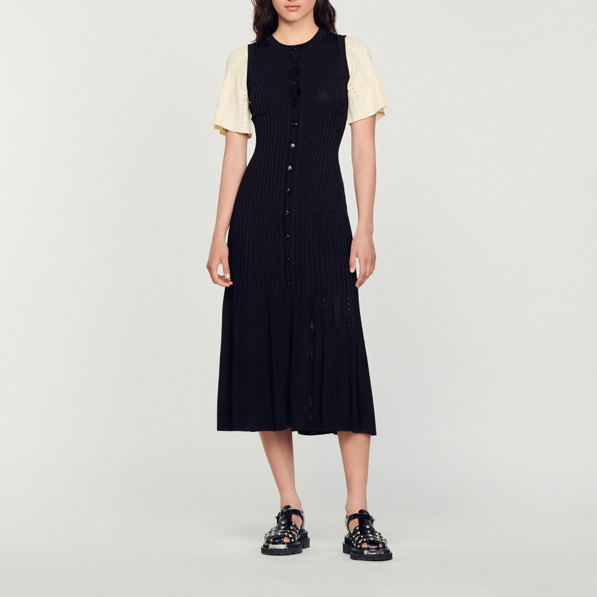 Robe sandro noir top