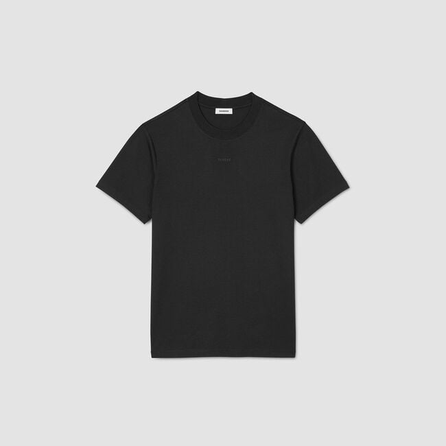 Cotton T-shirt with logo