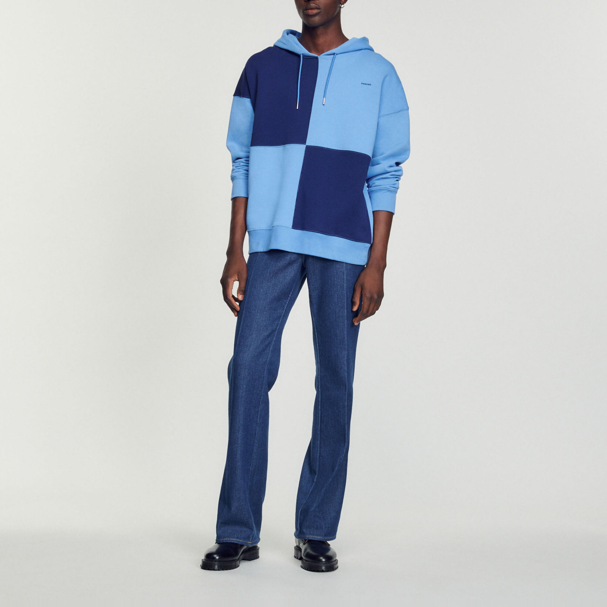 Oversized fleece hoodie