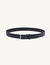 Saffiano leather belt