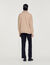 Oversized trucker-style sweatshirt