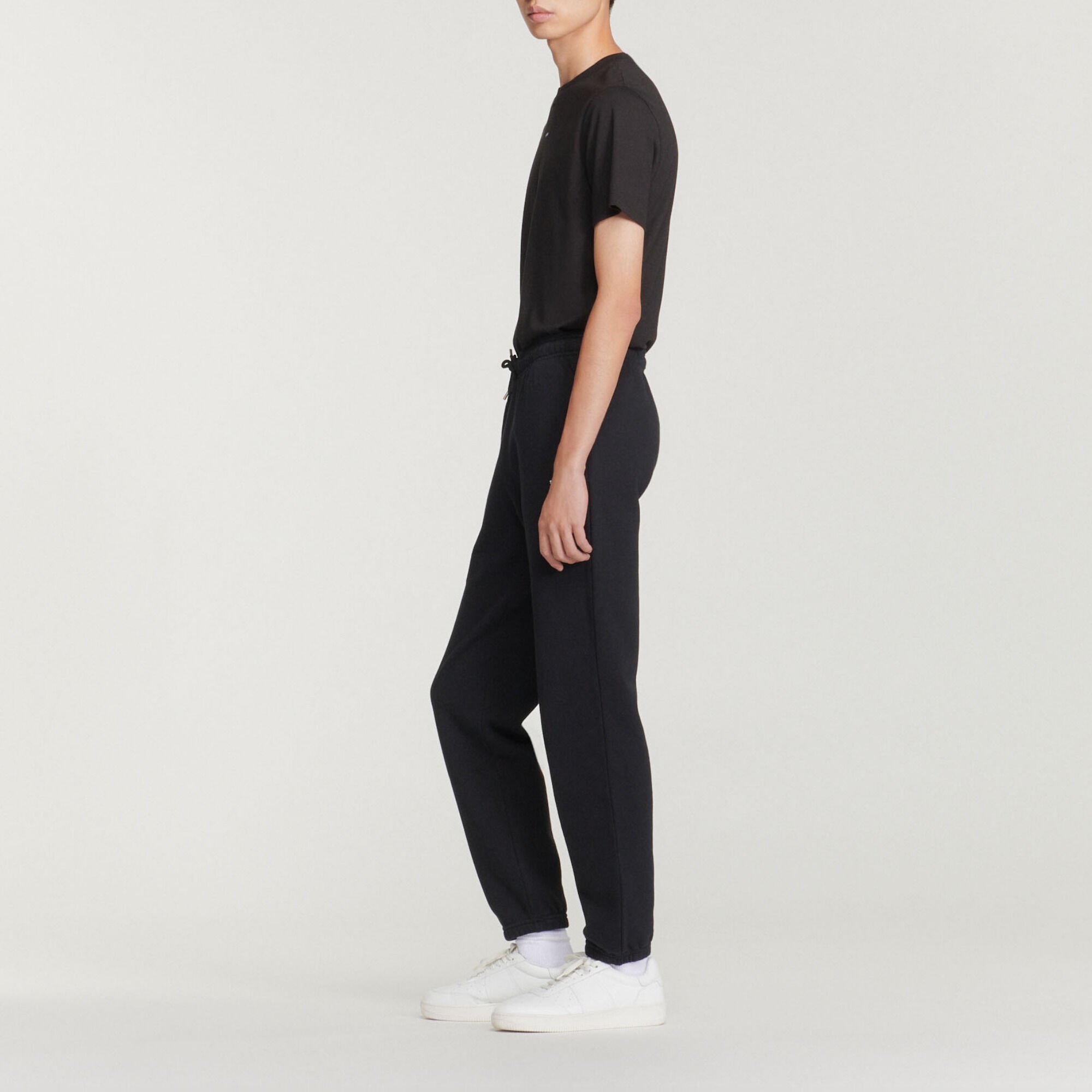Jersey jogging bottoms