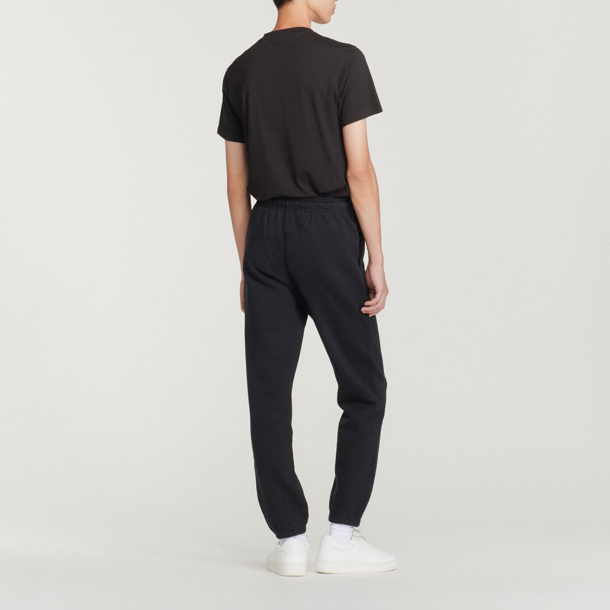 Jersey jogging bottoms