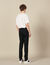 Classic wool suit trousers