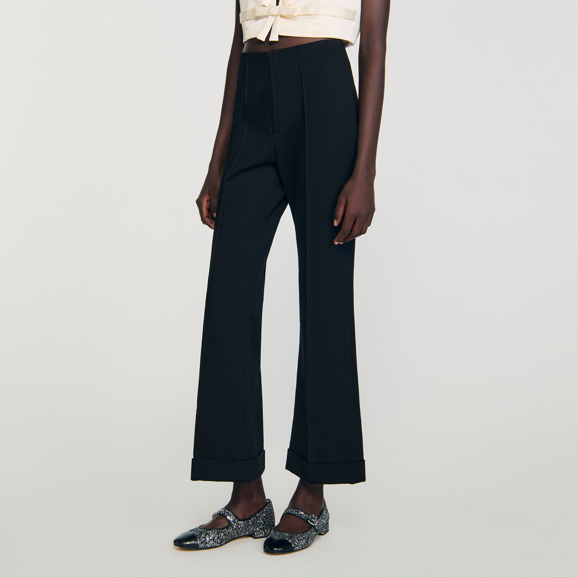 Straight-leg trousers