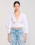 Poplin crop top